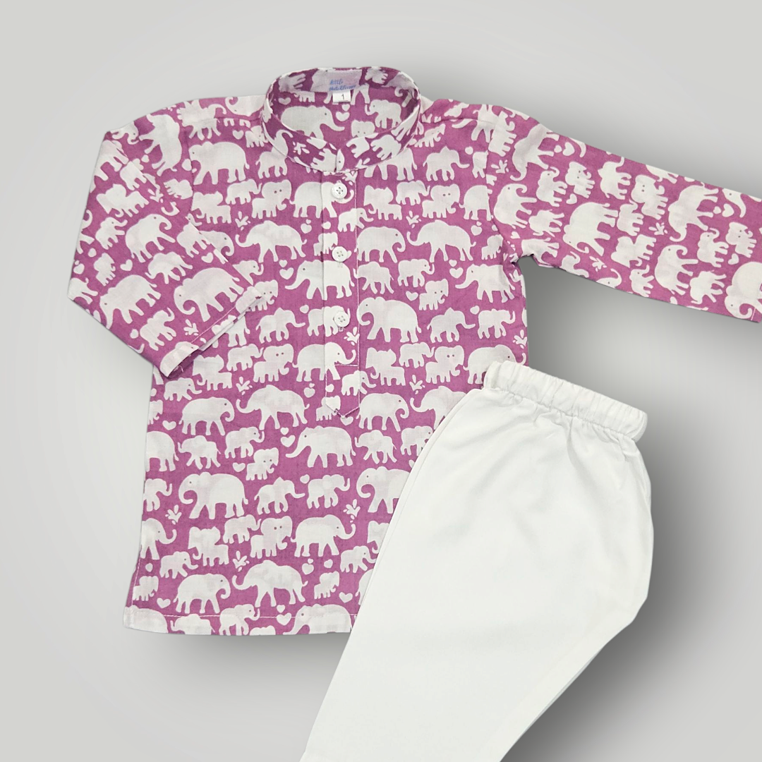 Kurta Set With Piping