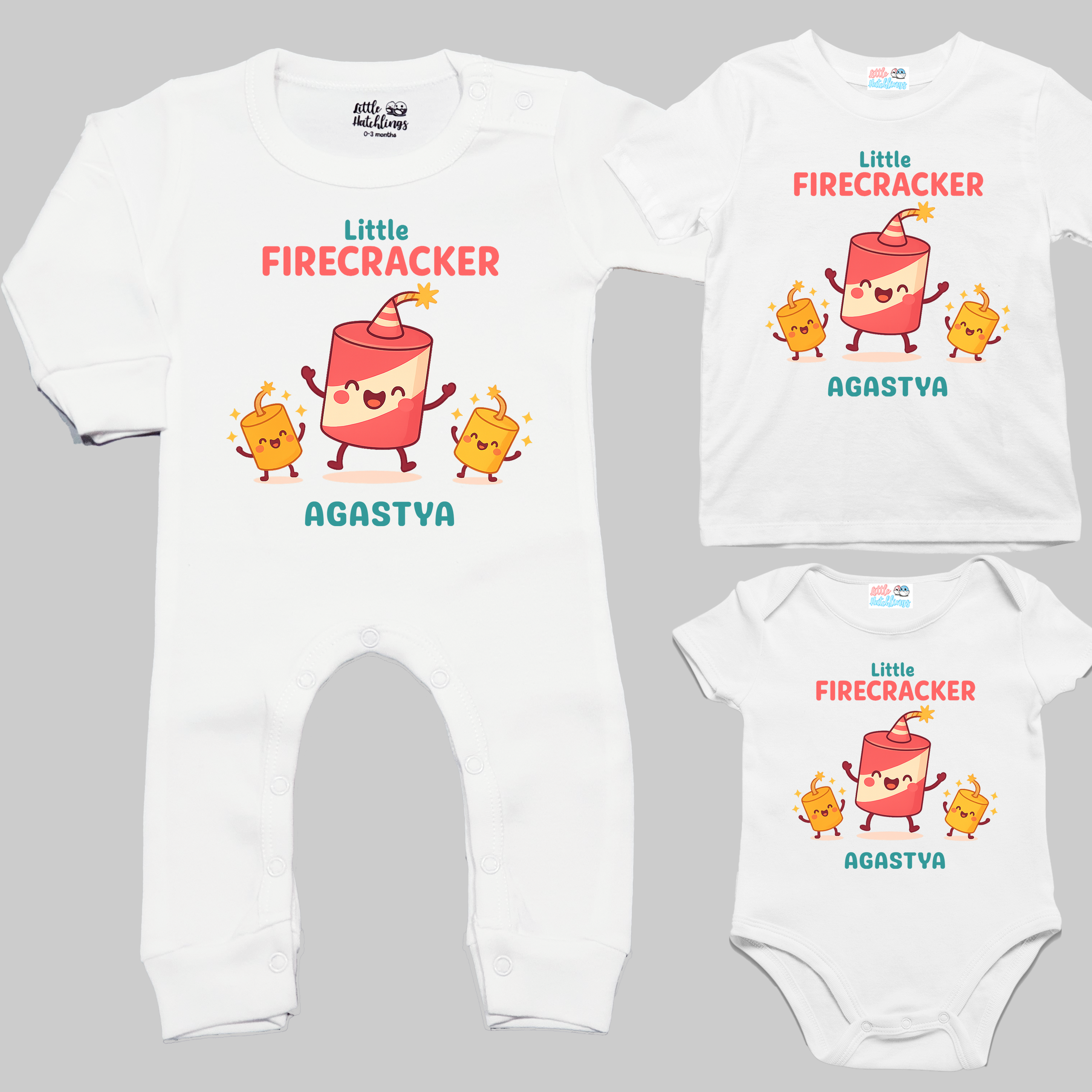 Little Firecracker White (Dancing)