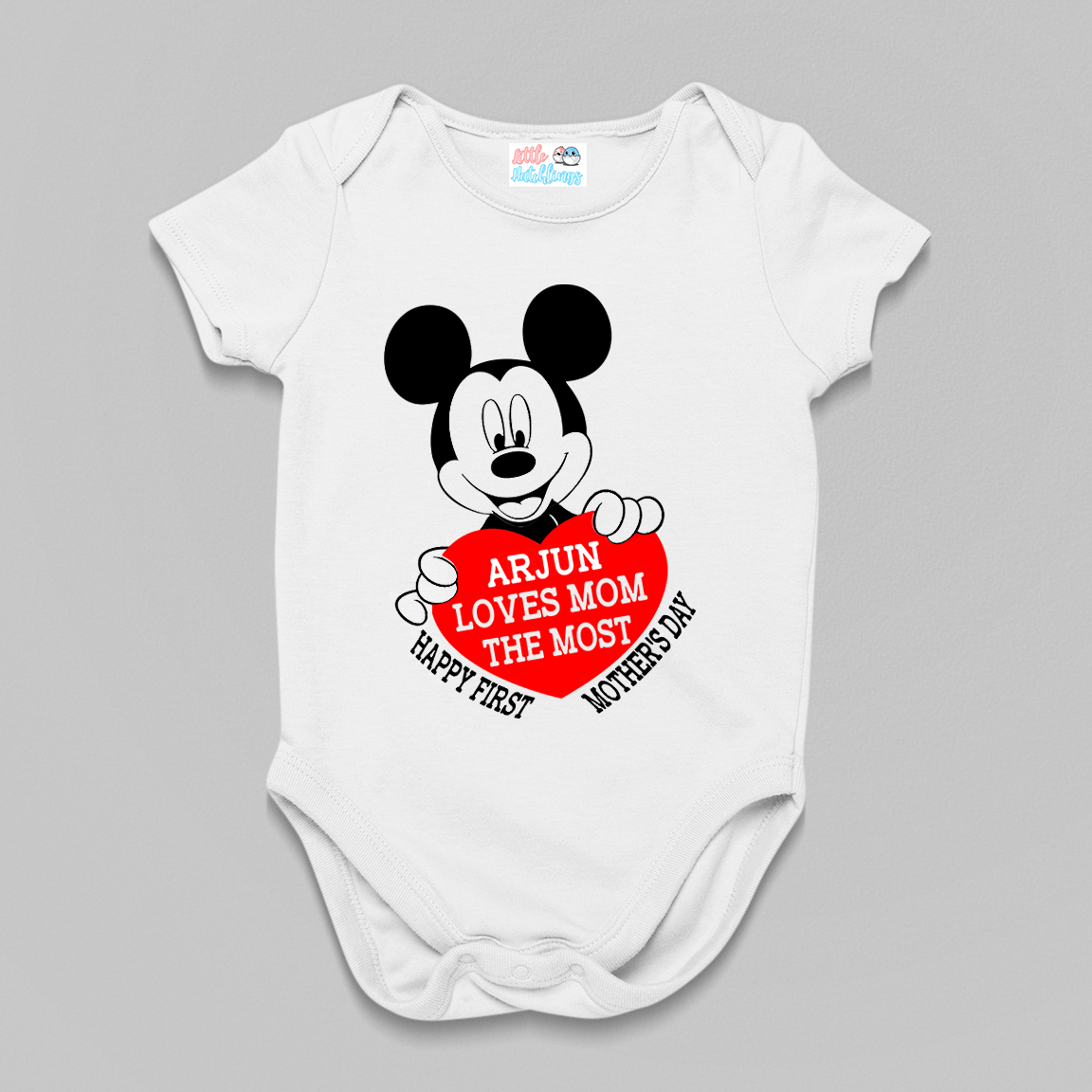 First Mother's Day - Mickey Heart