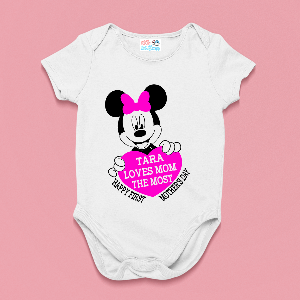 First Mother's Day - Minnie Heart