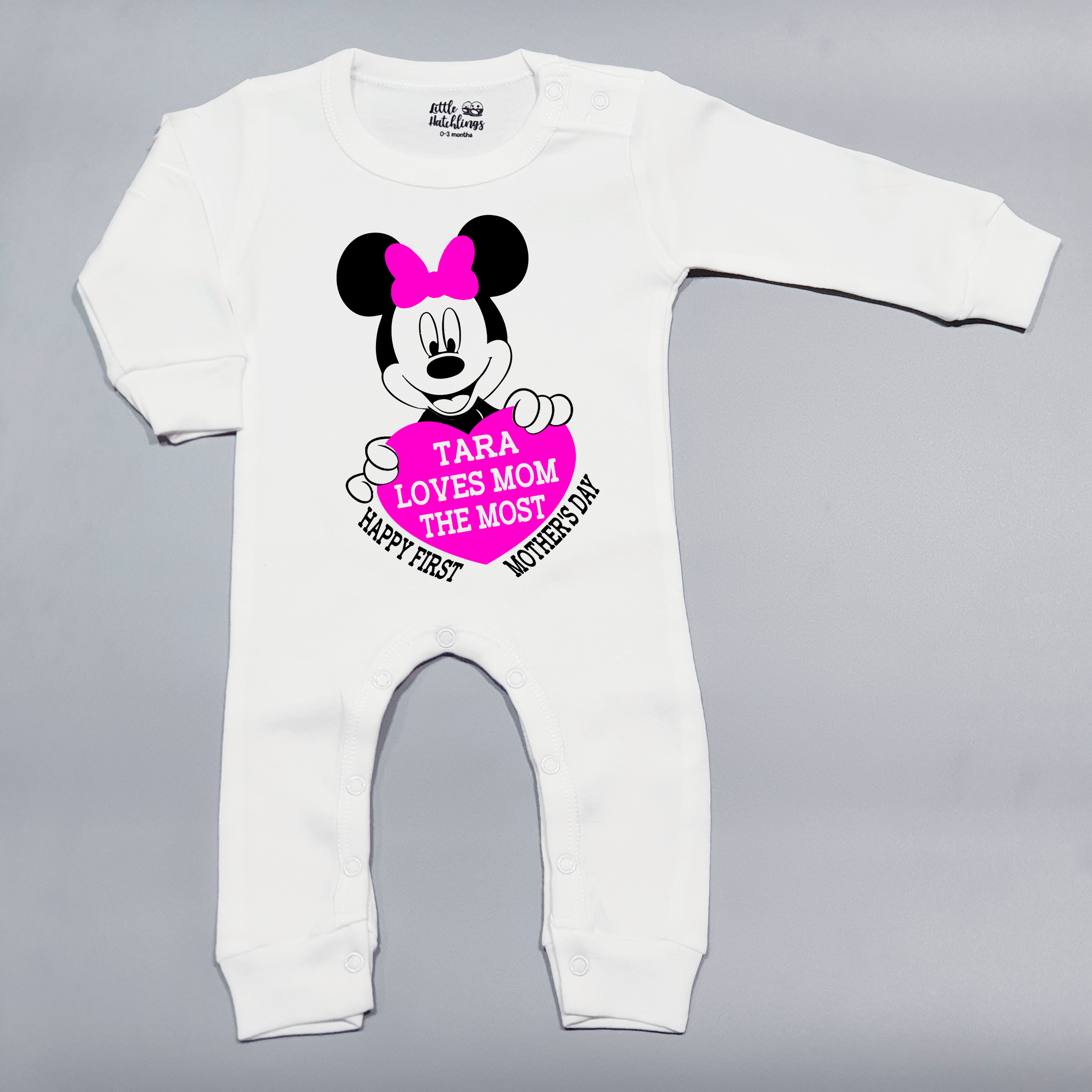 First Mother's Day - Minnie Heart