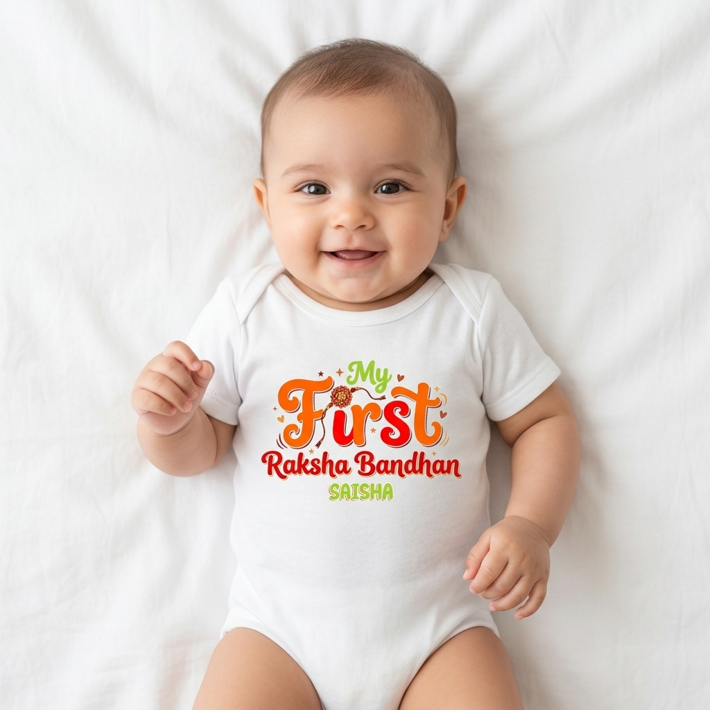 My First Raksha Bandhan Outfit - White (2026)