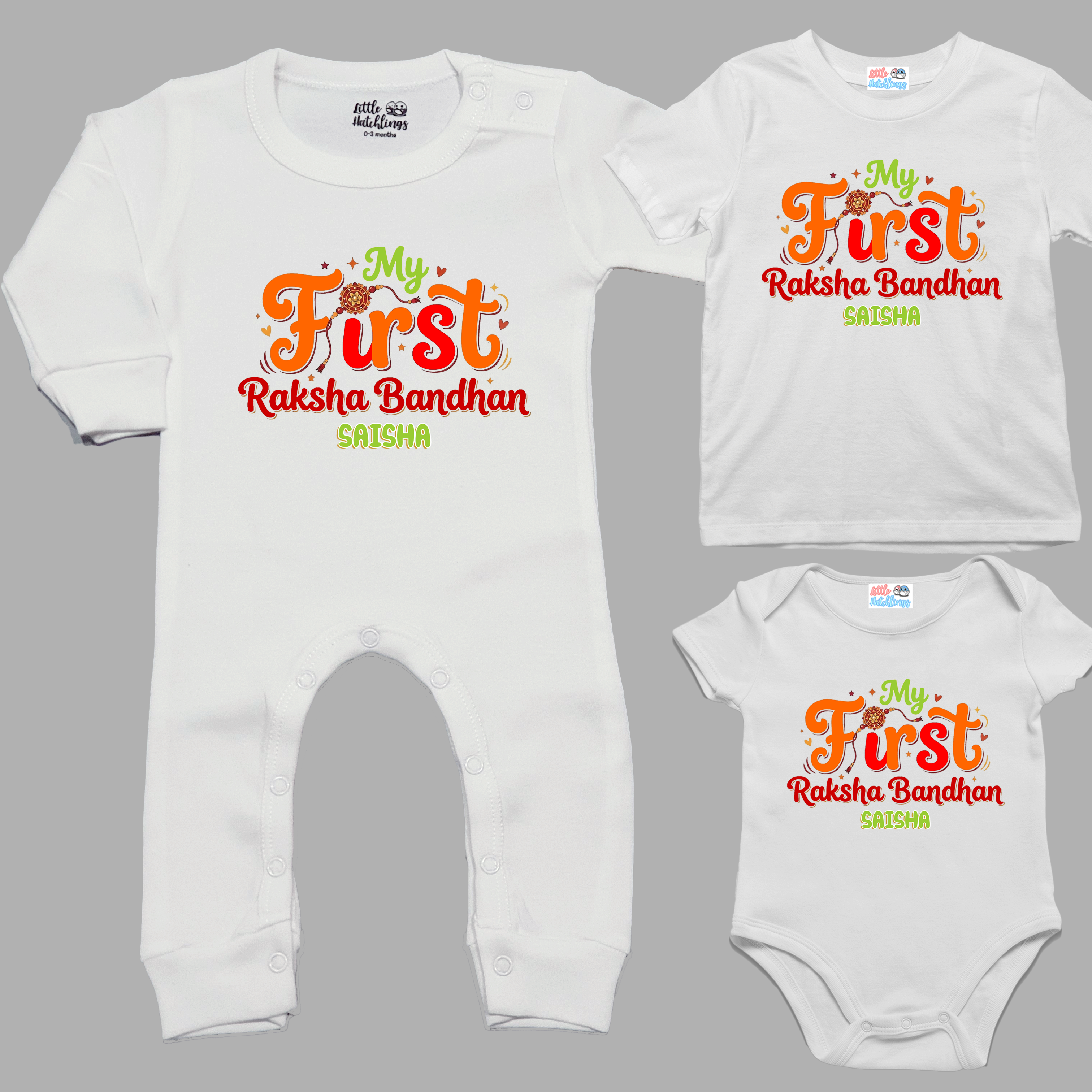 My First Raksha Bandhan Outfit - White (2026)