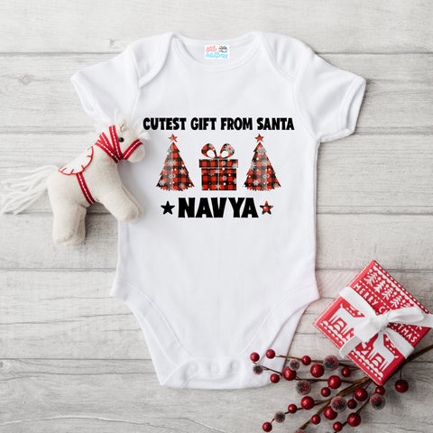 files/LH_PlaidPatternPrint_CutestGift_Santa_Name_WhiteOnesie.jpg