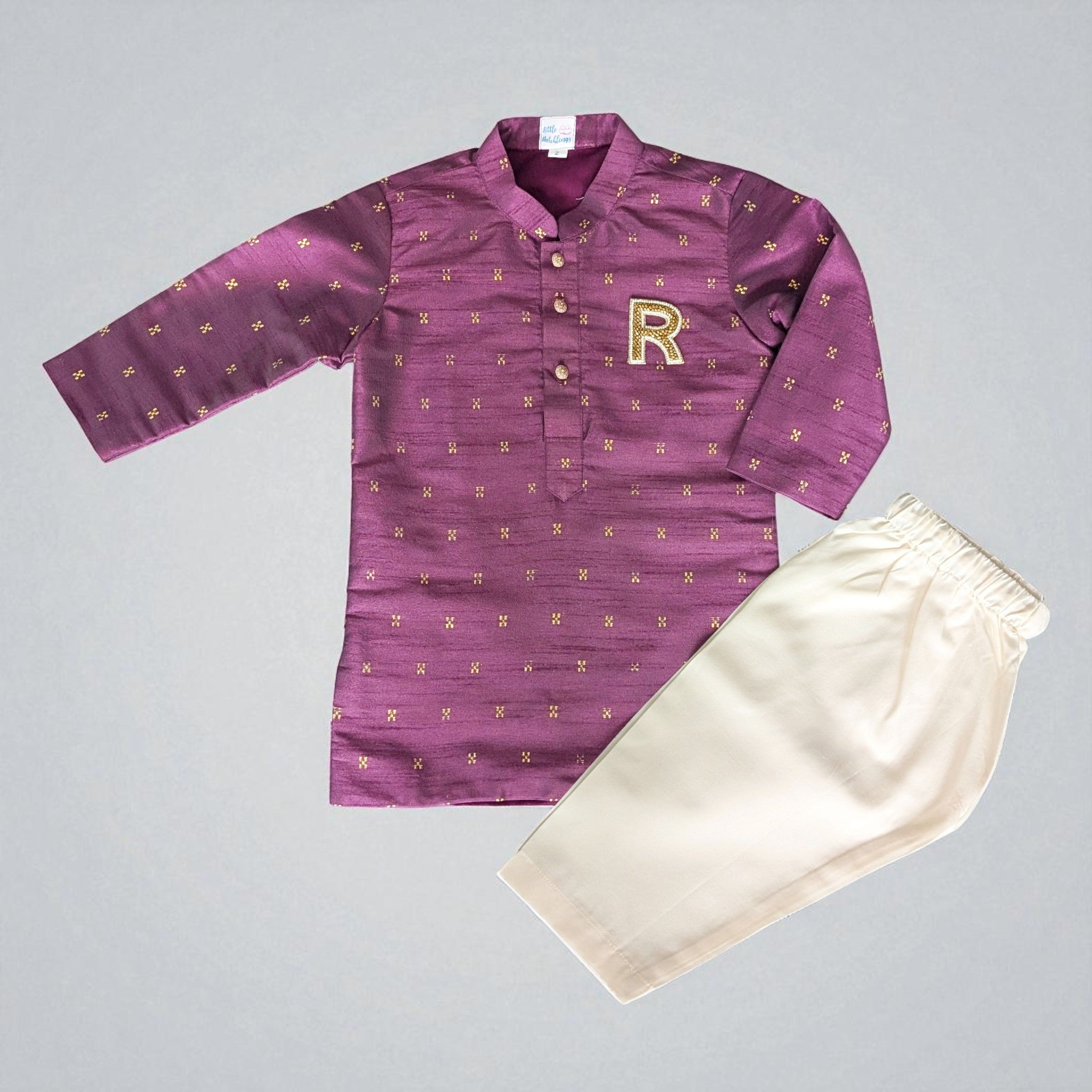 Kurta Set With Initial