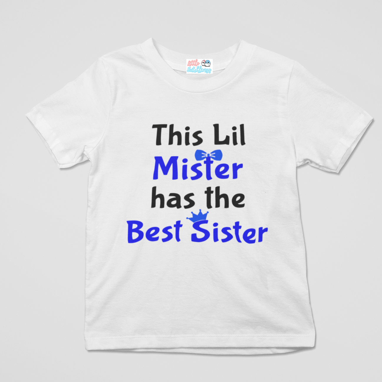 Lil Mister Has The Best Sister White Onesie / Romper /Tshirt
