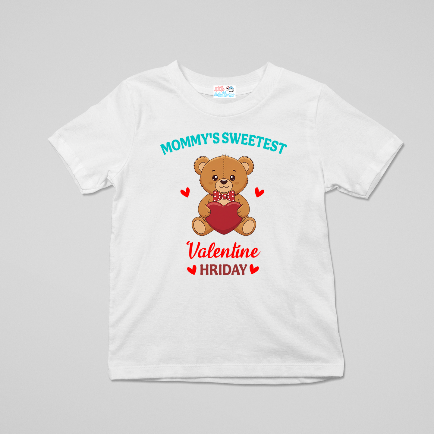 Mom Son Valentine's Combo White