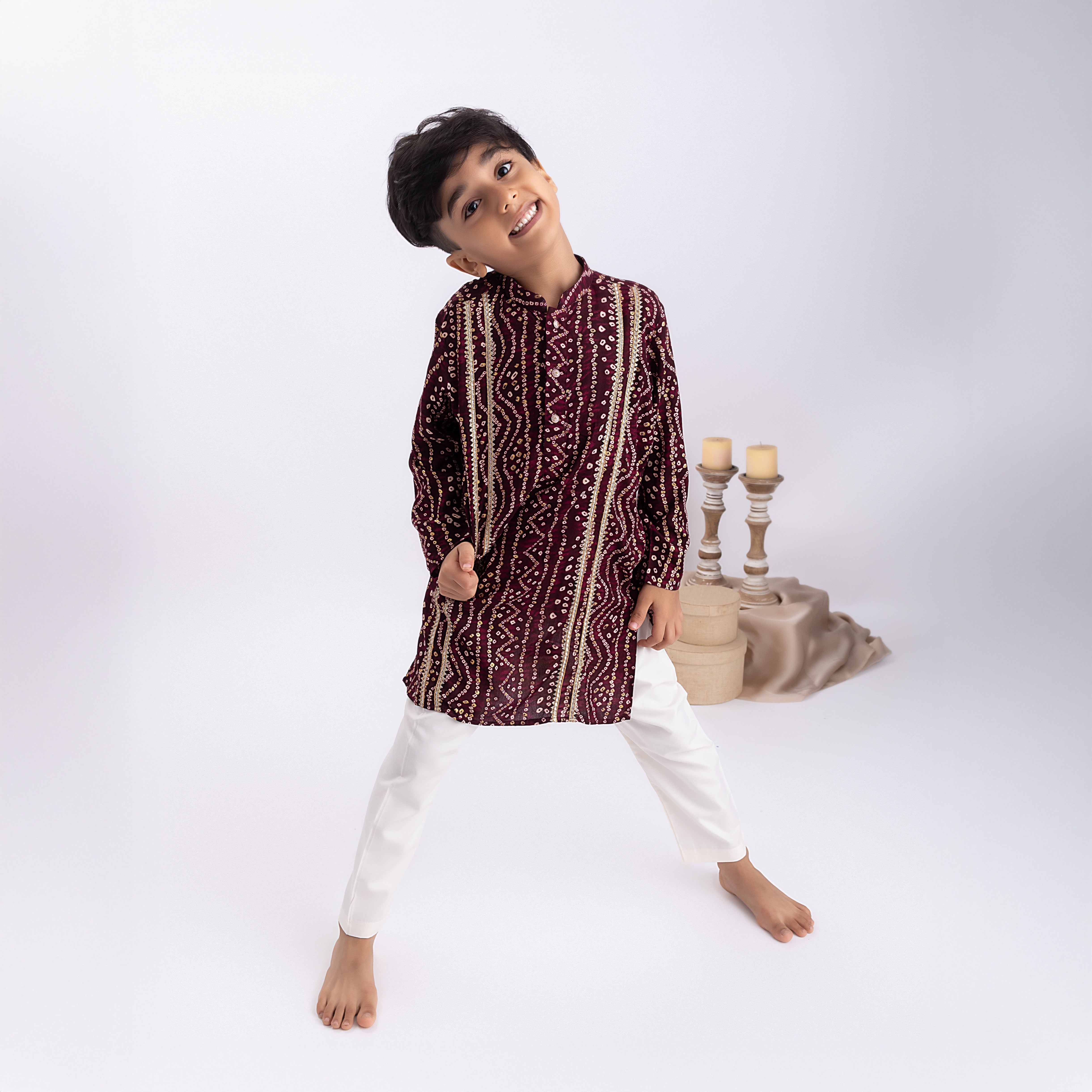 Kurta Set With Piping