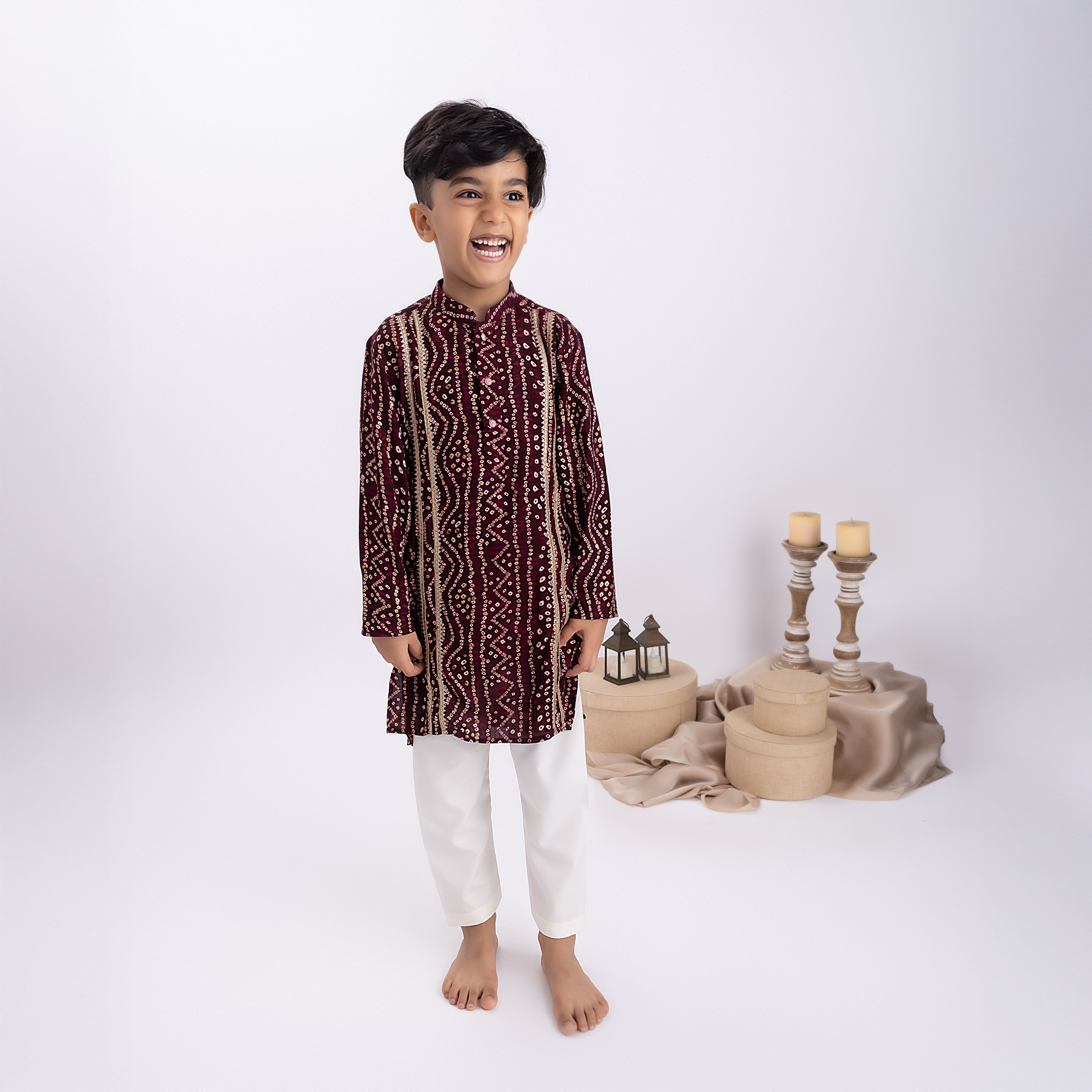 Kurta Set With Piping