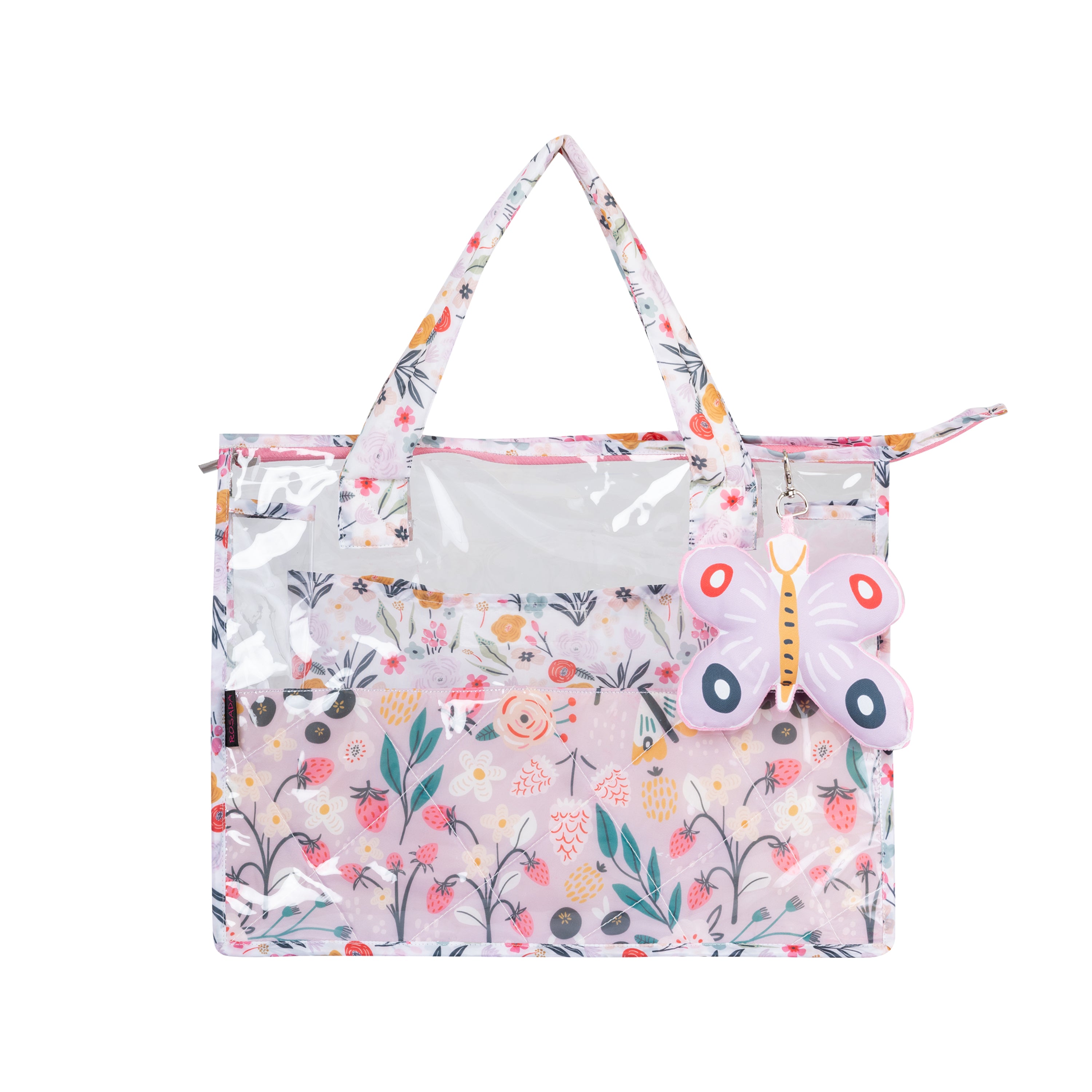 Lilac Garden Swimming Bag