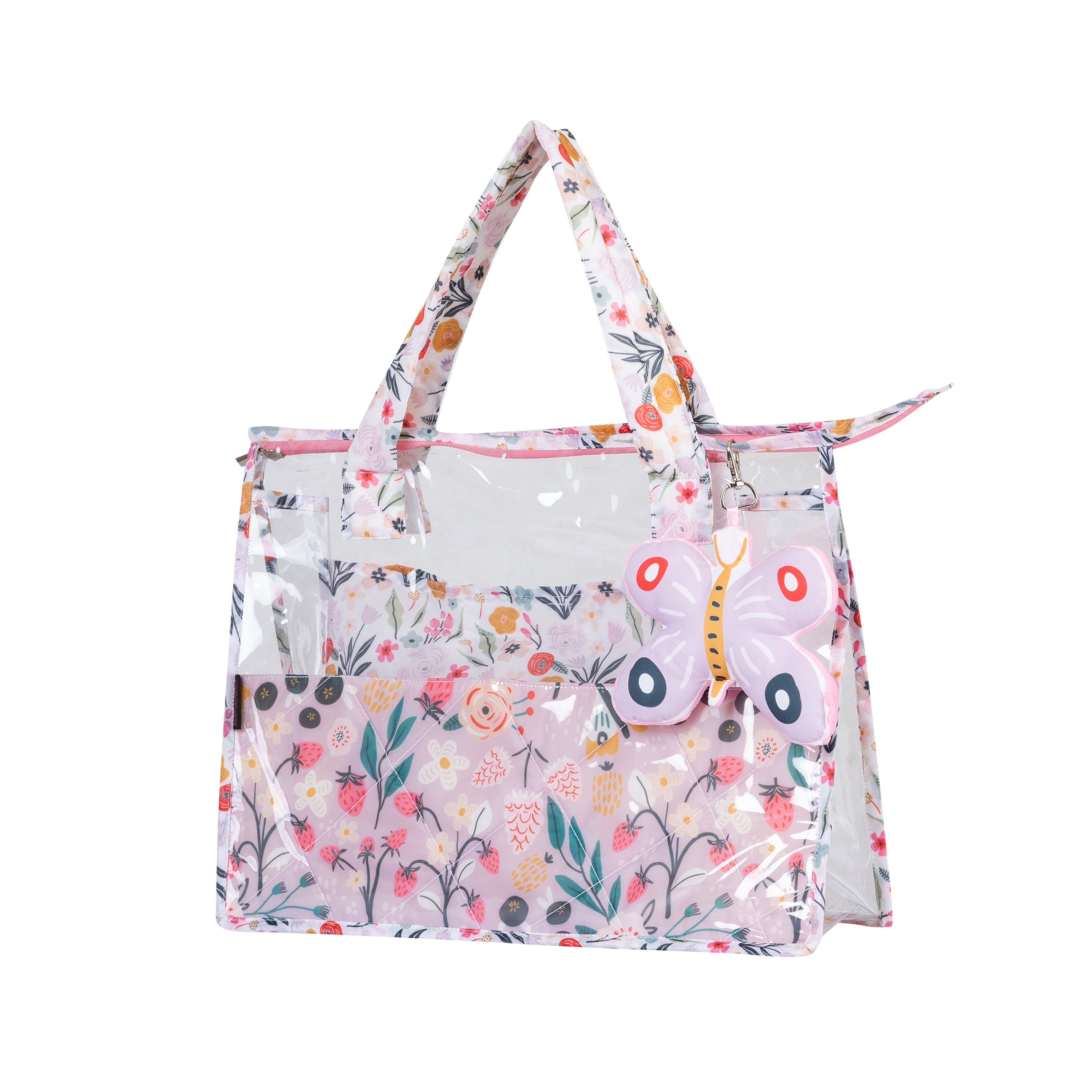 Lilac Garden Swimming Bag