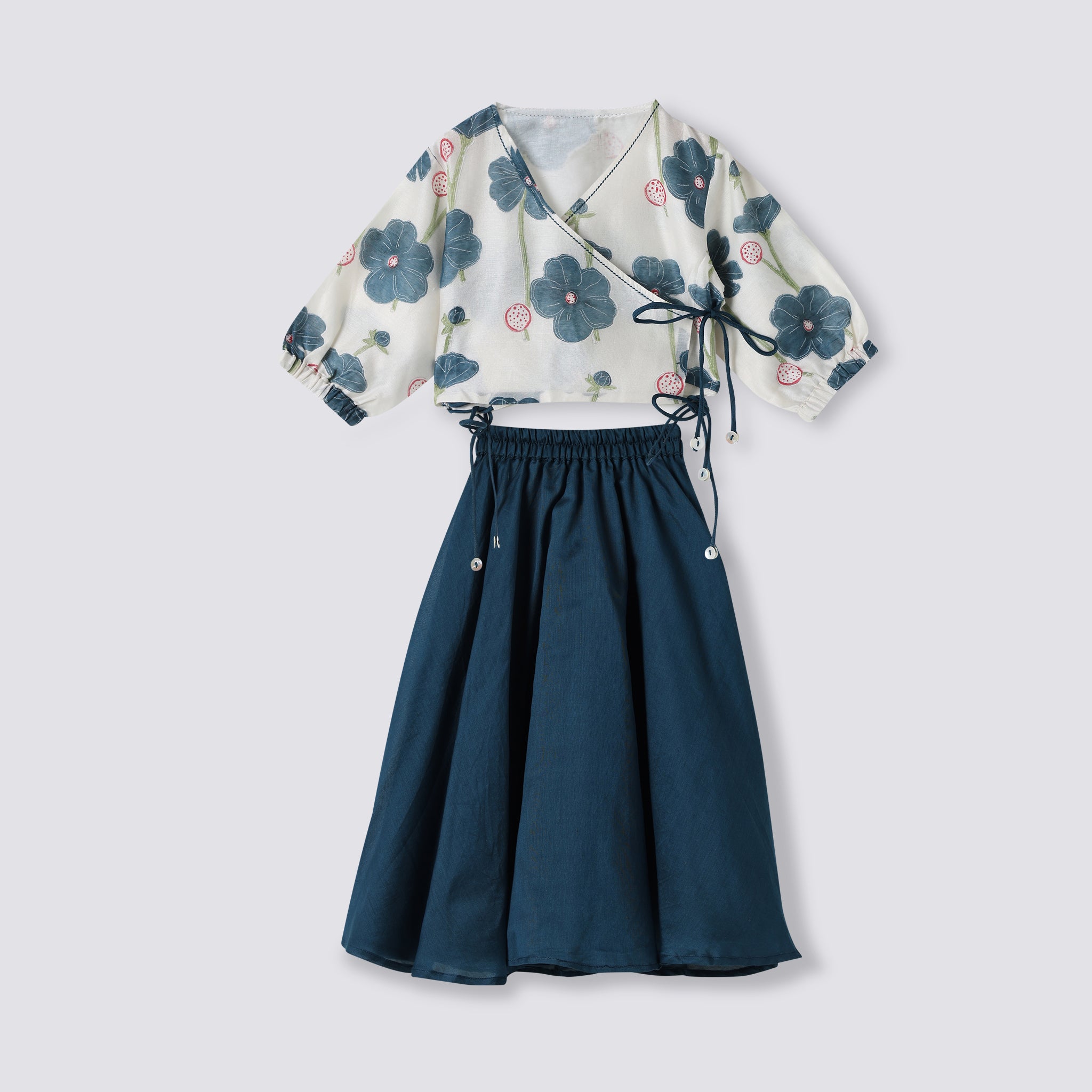 Chanderi Lehenga Set