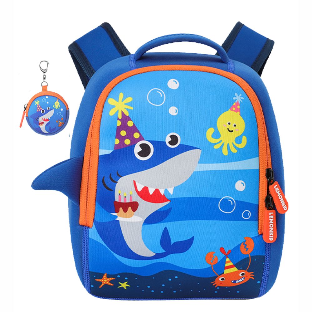 Shark print  Early School Backpack for Toddlers (Mini / Medium)