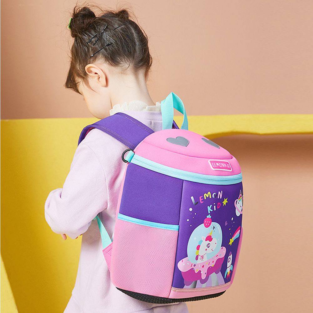 Purple Unicorn  Nursery and Early School Backpack for Toddlers (Mini / Medium)