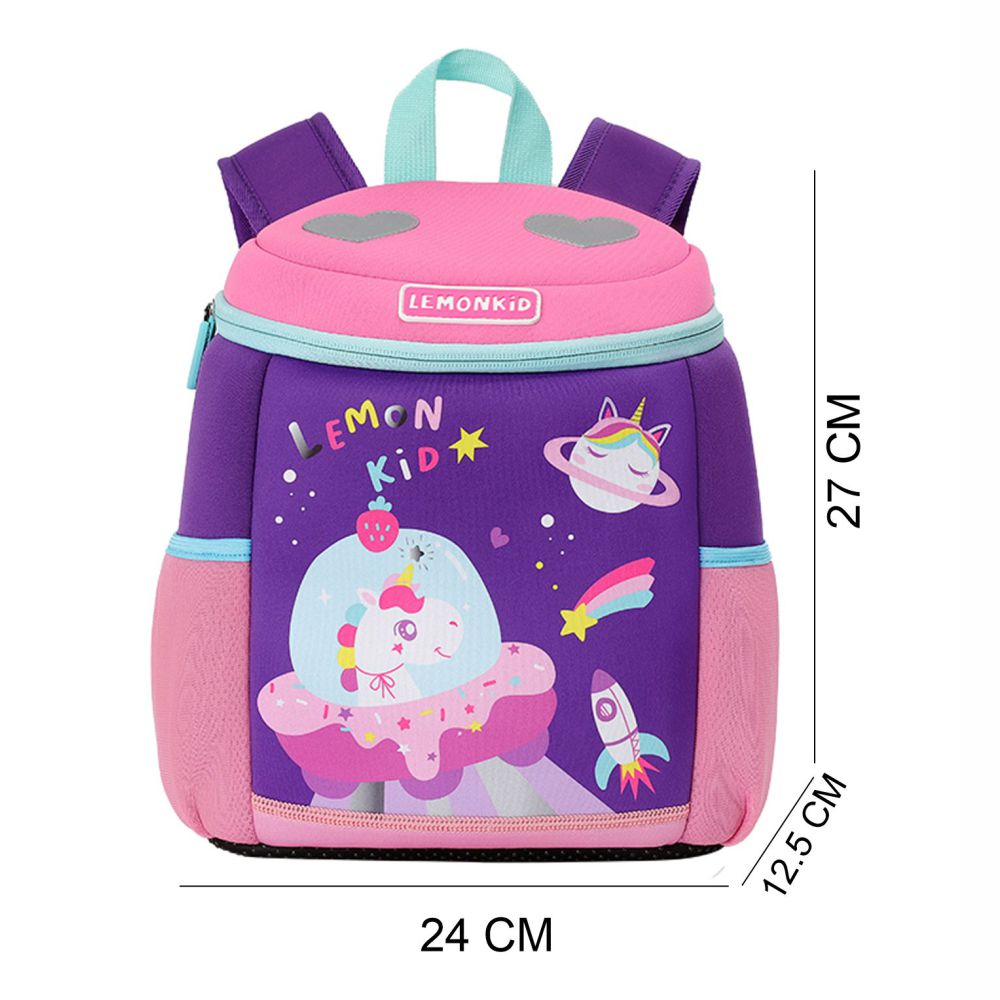 Purple Unicorn  Nursery and Early School Backpack for Toddlers (Mini / Medium)