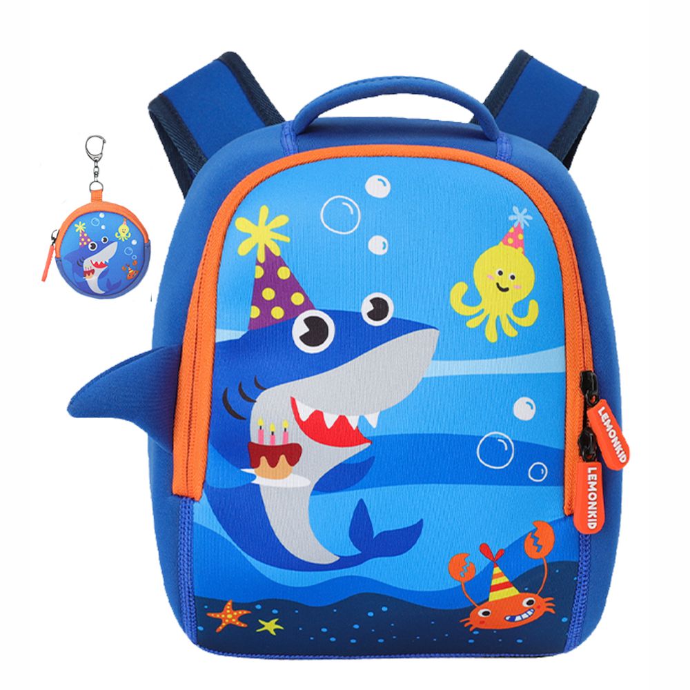 Shark print  Early School Backpack for Toddlers (Mini / Medium)