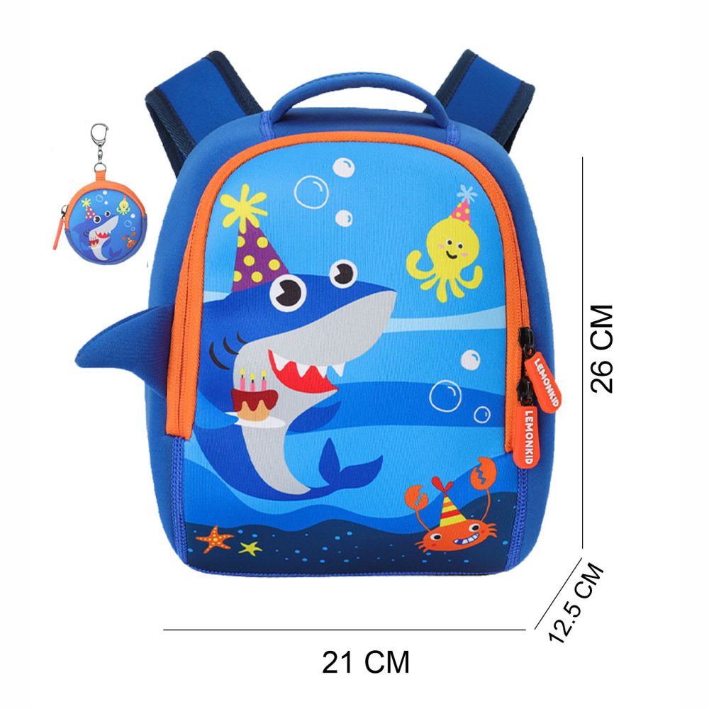 Shark print  Early School Backpack for Toddlers (Mini / Medium)