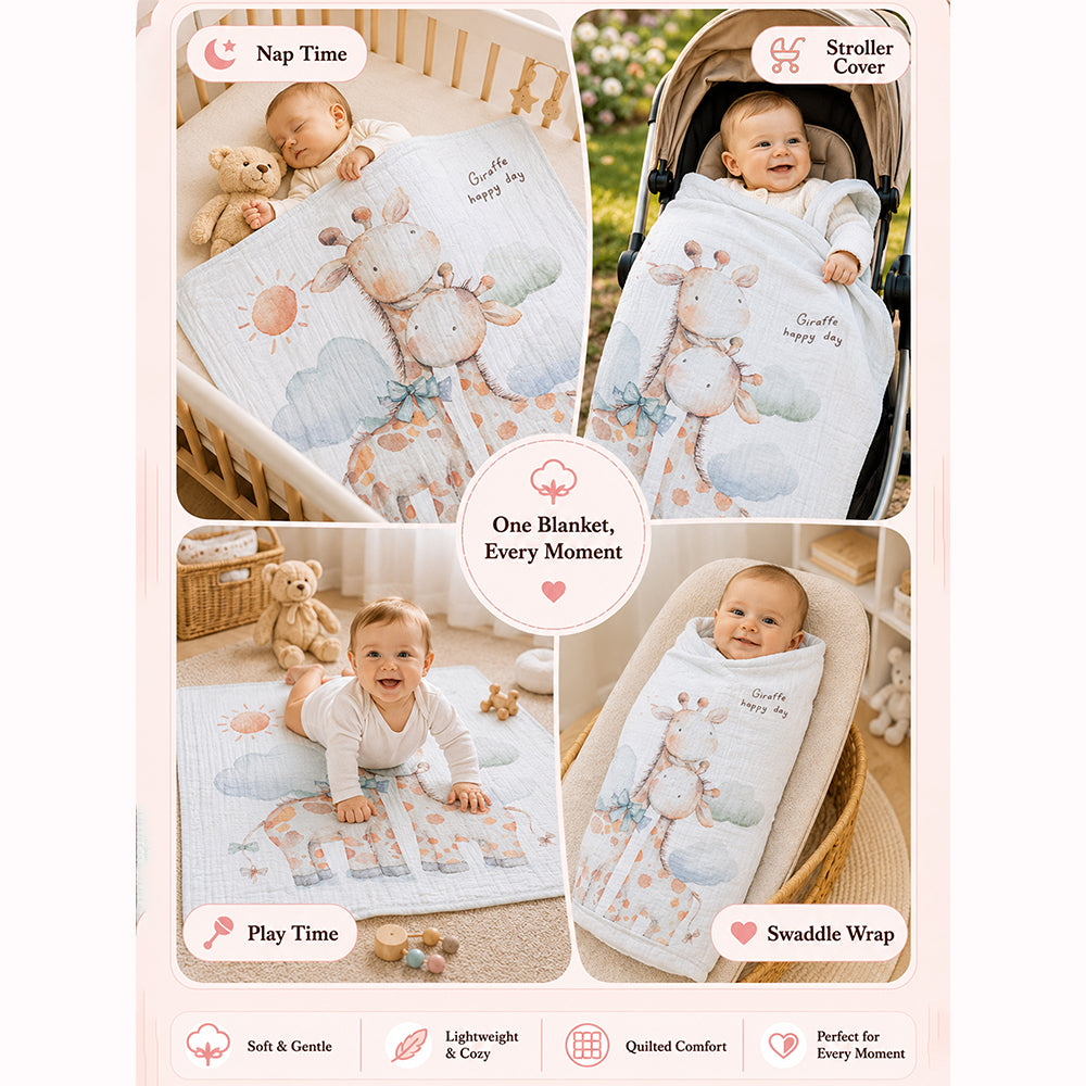 Super Soft Muslin Cotton Blanket