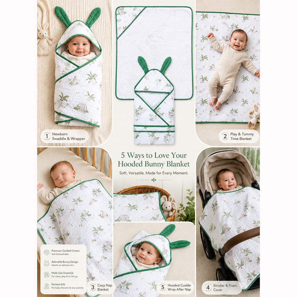 Wrapper Blanket with Hood