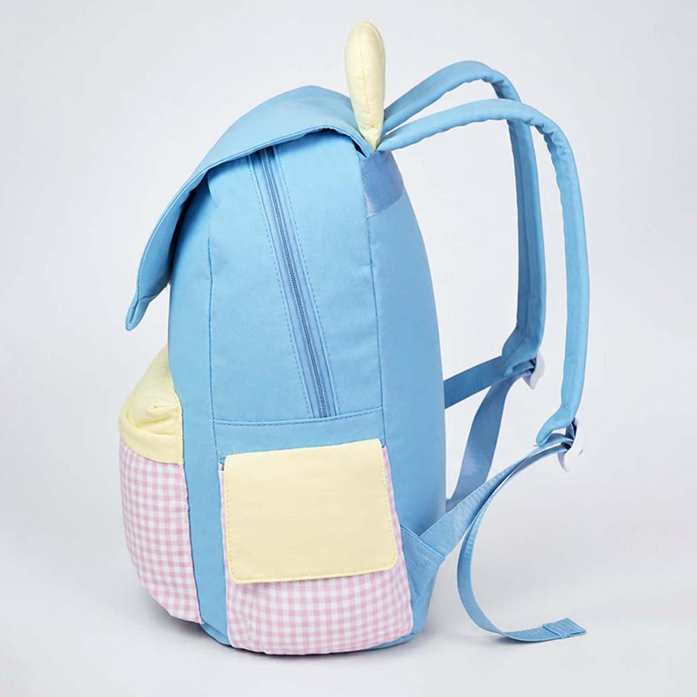 Gingham Girl Star Backpack with  Keychain for Kids & Teens, 8yrs and above