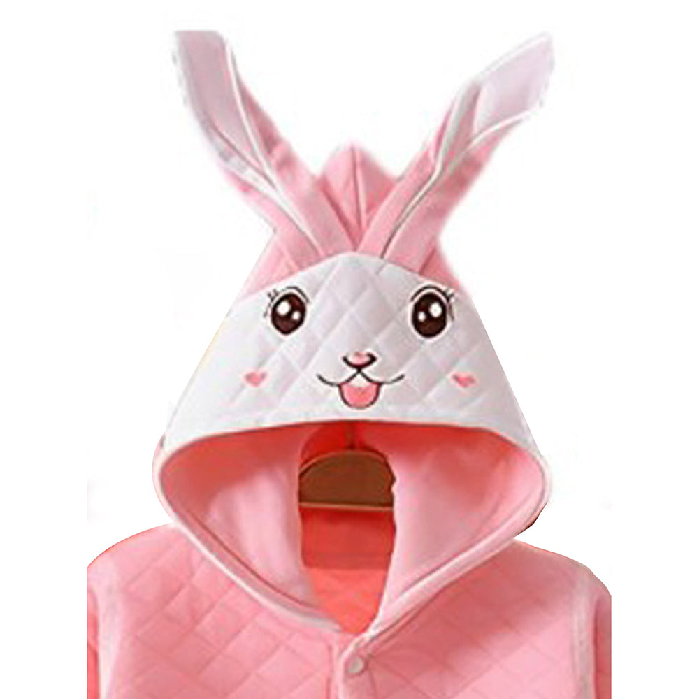 Little Surprise Box 24 Pcs Winter Wear, White Pink Dual Bunny Newborn Baby Girl/ Boy Gift Hamper Box