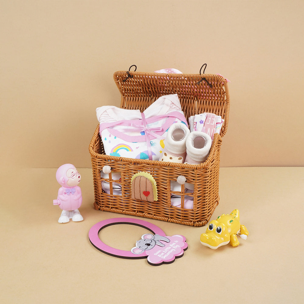 Pink Blessed Home 15 Pcs Blessed Home Newborn Hamper - image 2