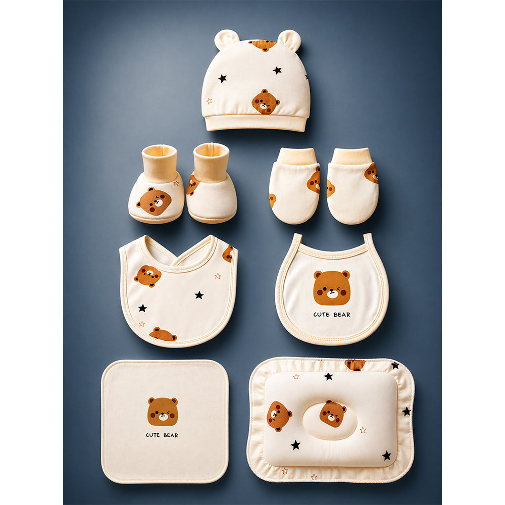 Little Surprise Box, 25 pcs Price Hamper for Newborn Boy/Girl, All Season wear hamper with luxury designed blue storage cane basket 0-12 months