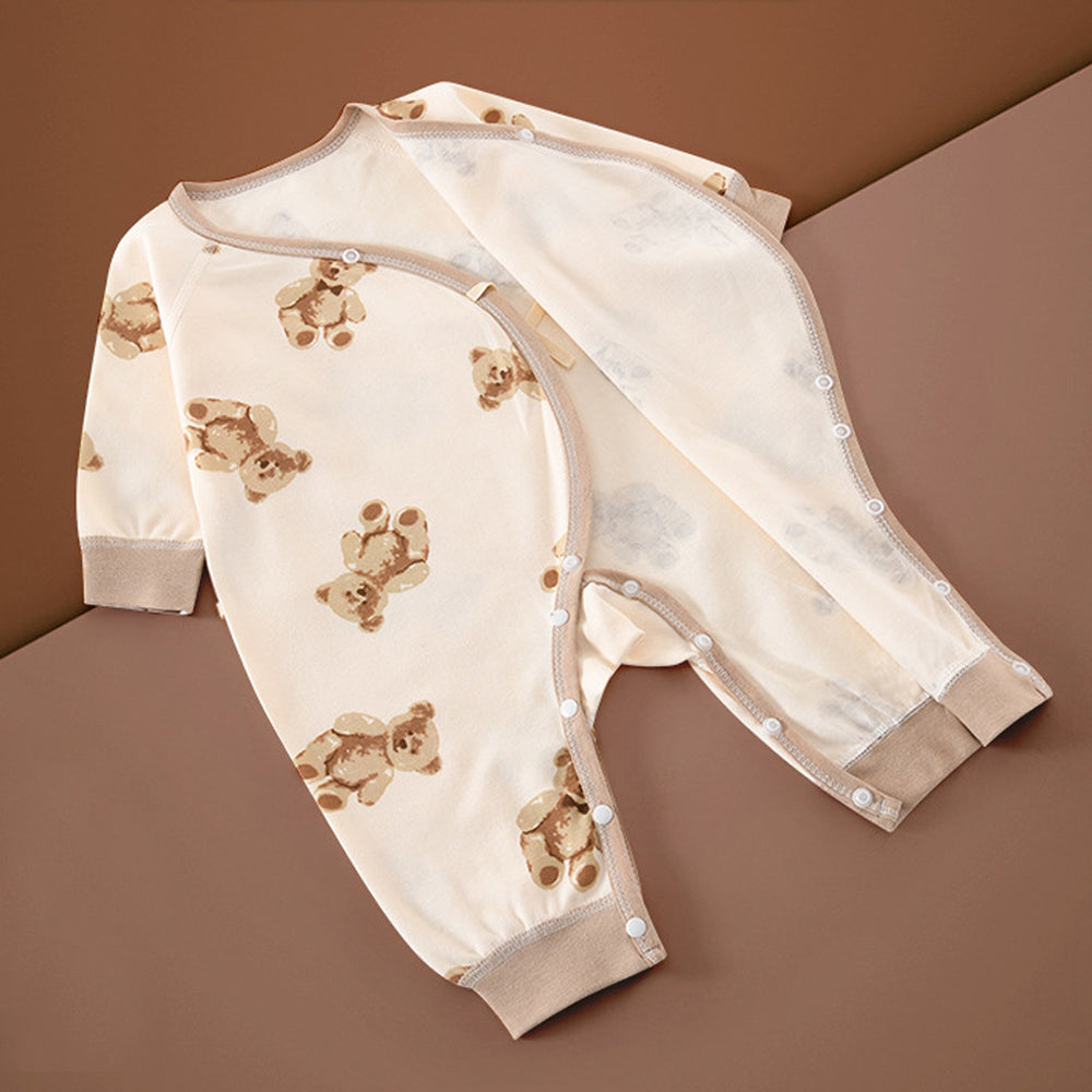 Little Surprise Box, 26pcs Cream & Brown Teddy Love , New born Baby Girl/Boy Gift Hamper all Season wear Clothes Gift Hamper Box, (0-6months) (Copy)