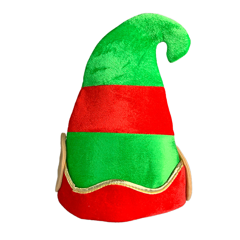 Little Surprise Box Big Elf Ears Rich Velvet Christmas Party Hat