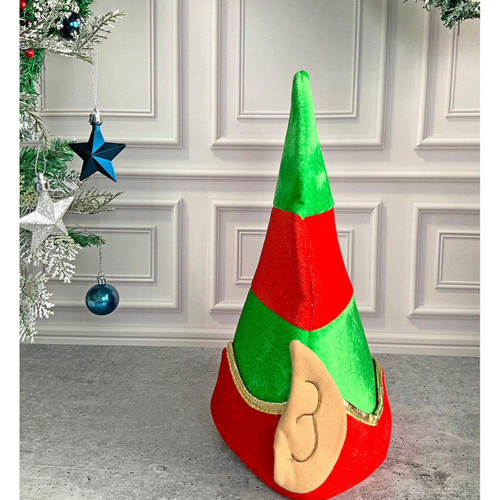 Little Surprise Box Big Elf Ears Rich Velvet Christmas Party Hat