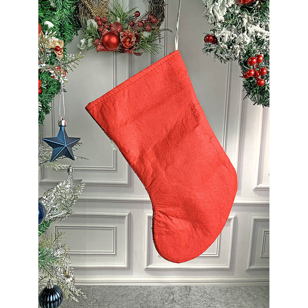 Little Surprise Box, Flying Santa Christmas Stocking for Gifts and Christmas Décor, 13 inches