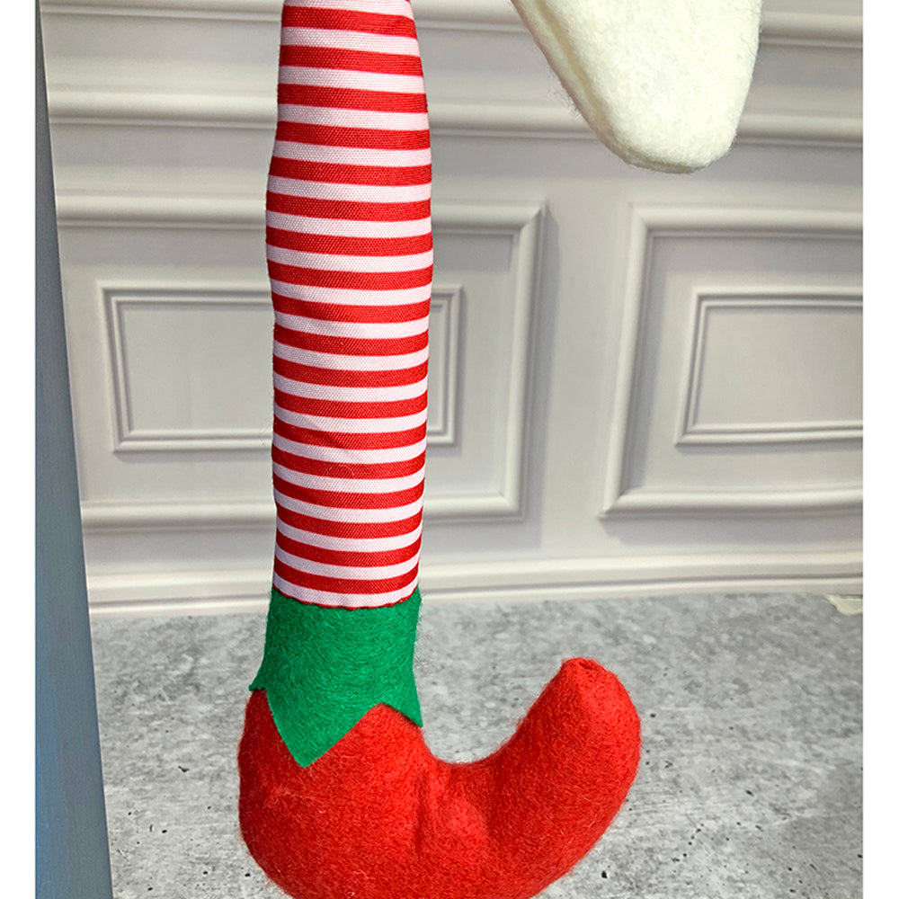 Little Surprise Box Long Elf Legs & Ears Felt Christmas Party Hat