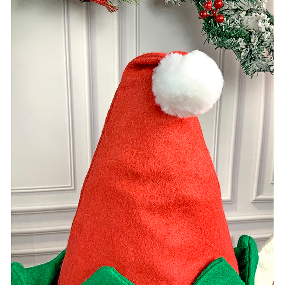 Little Surprise Box Long Elf Legs & Ears Felt Christmas Party Hat