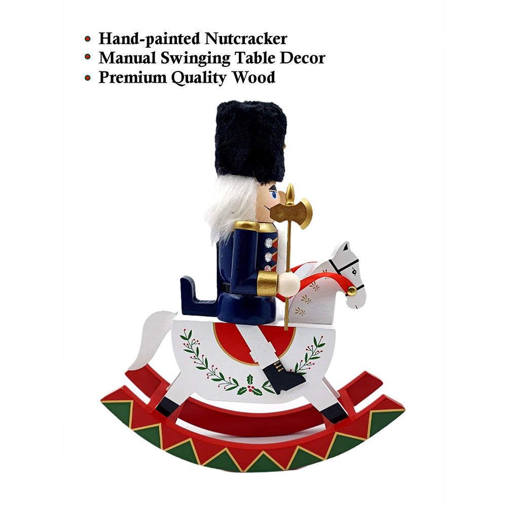 Little Surprise Box, Wooden Rocking Horse Christmas Home And Table Décor