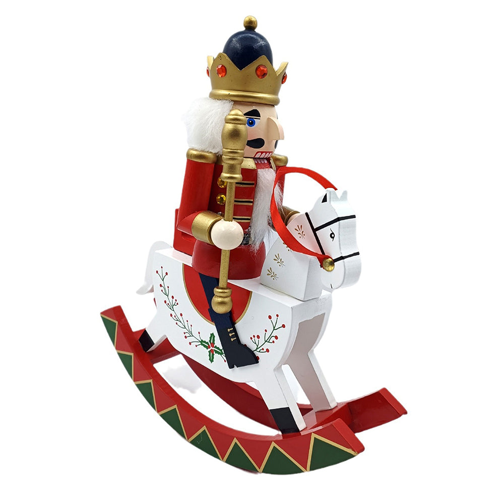 Little Surprise Box, Wooden Rocking Horse Christmas Home And Table Décor