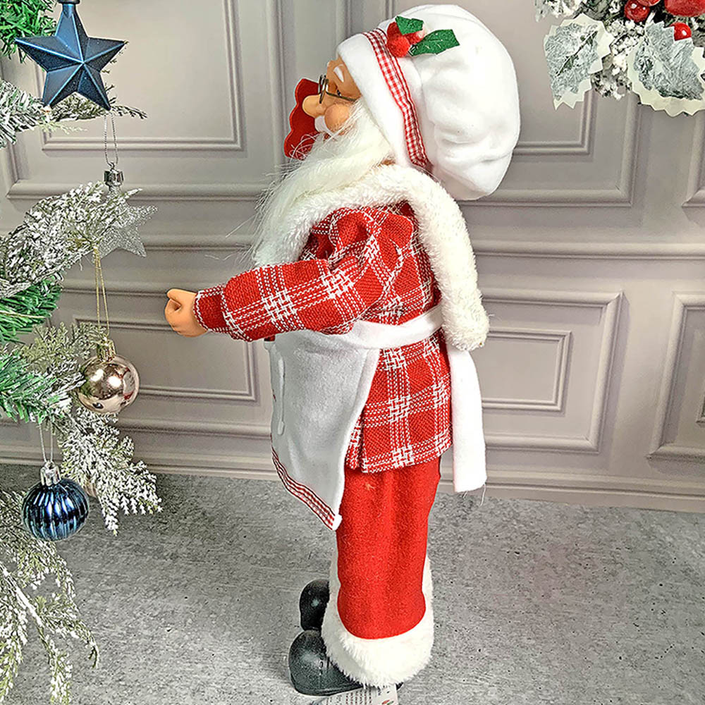 Little Surprise Box, Small Masterchef Santa Claus self Standing Christmas Table Décor & Christmas Decoration