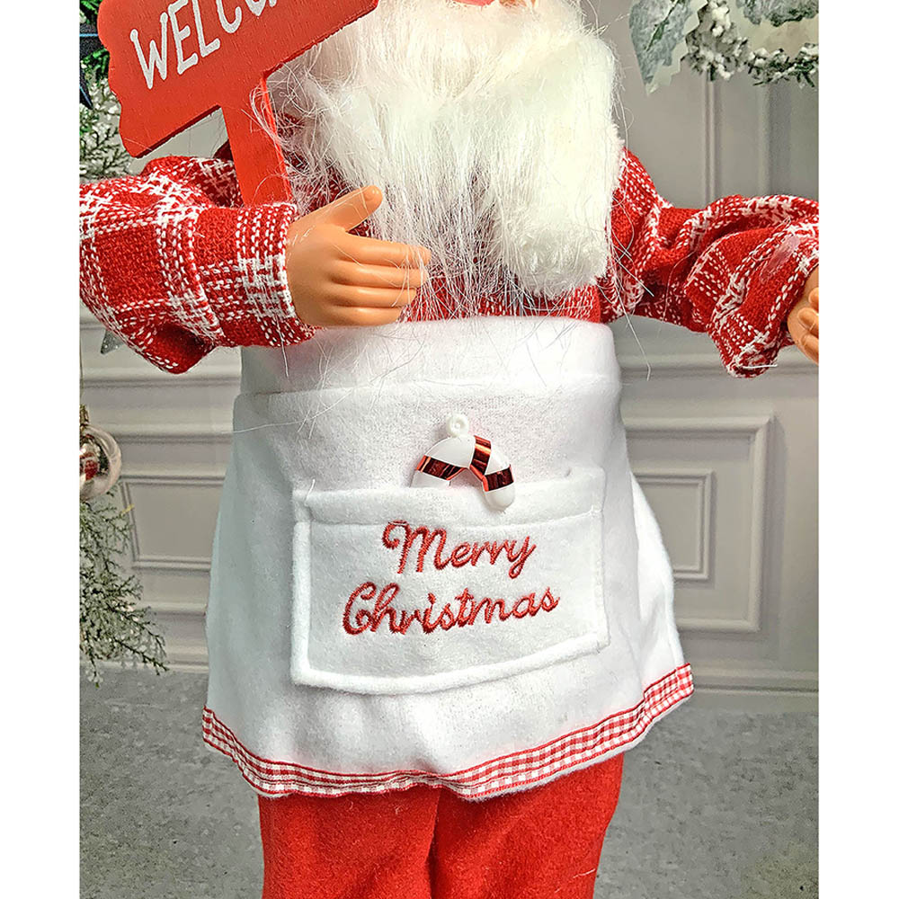 Little Surprise Box, Small Masterchef Santa Claus self Standing Christmas Table Décor & Christmas Decoration