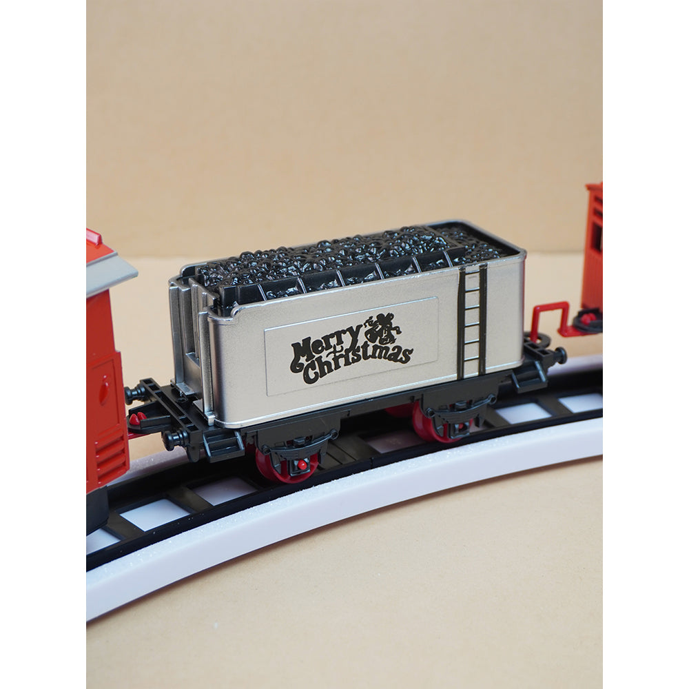 Little Surprise Box,Train Around The Tree Set With Light And Sound For Christmas Tree Decor