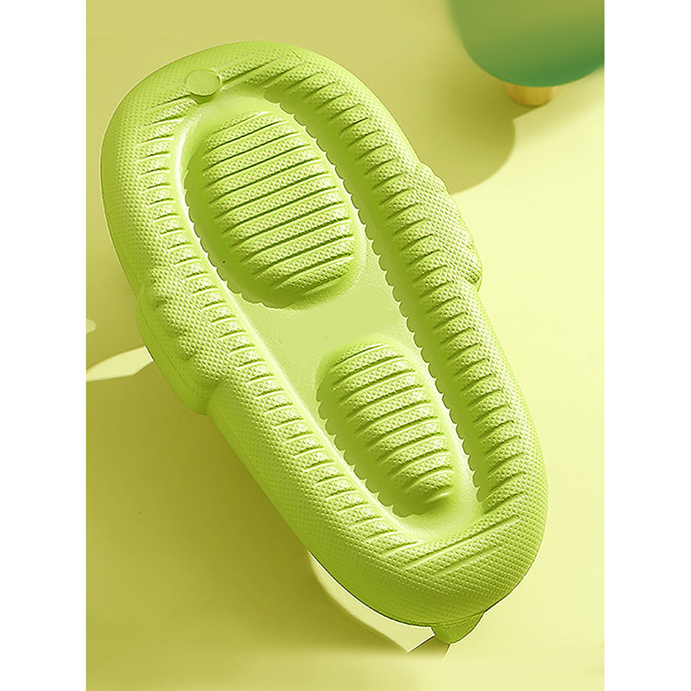 Little Surpise Box Fluoroscent 3D Long Neck Dino Slip On Clogs, Summer/Monsoon All Season Footwear For Toddlers & Kids.