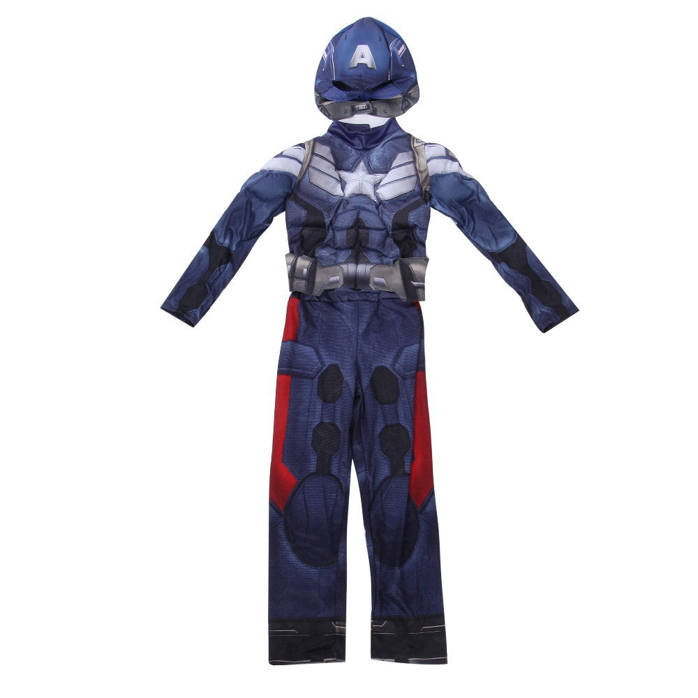Little Surprise Box,Captain  Superhero ,Kids Halloween Costume Fancy Dress Up