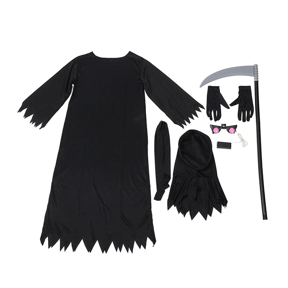 Little Surprise Box Deathman With Sickle Kids Unisex Halloween Costume Dress Up