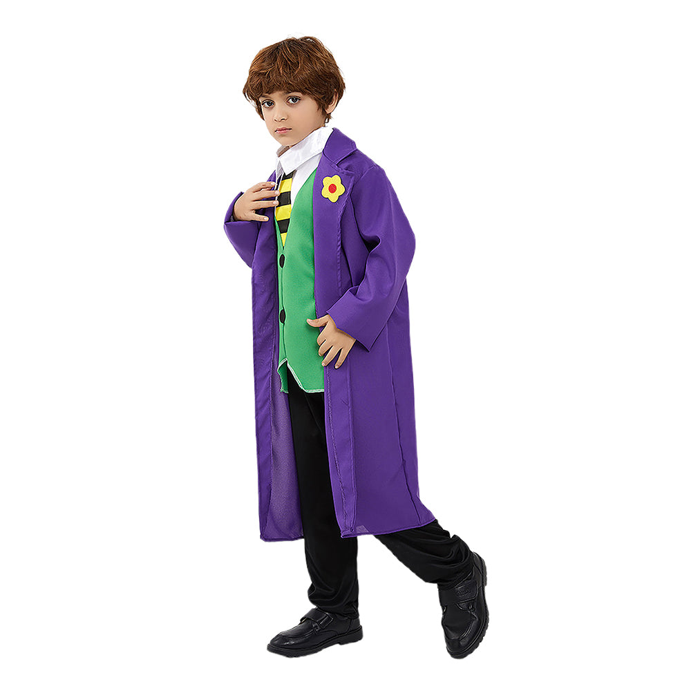 Little Surprise Box The Superhero Joker Theme Kids Halloween Costume Dress Up