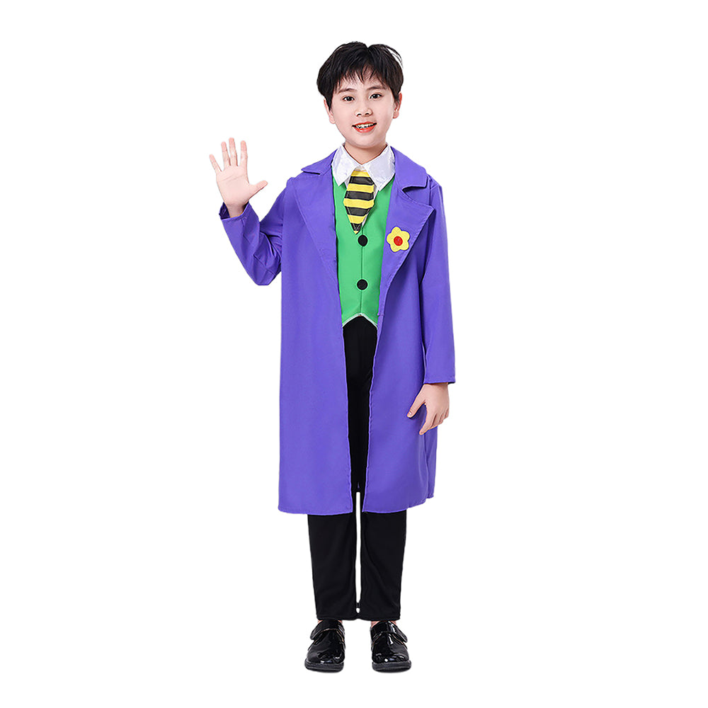 Little Surprise Box The Superhero Joker Theme Kids Halloween Costume Dress Up