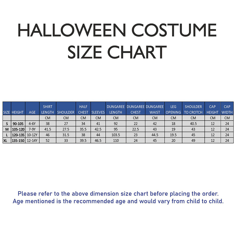 Little Surprise Box, Junior Super Brothers, Plumber Kids Halloween Costume Fancy Dress Up
