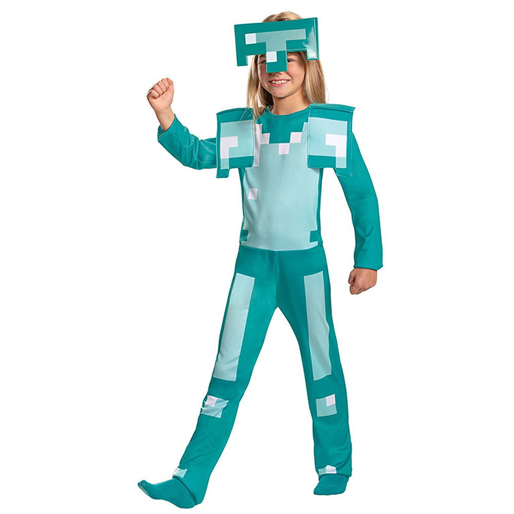 Little Surprise Box,Minecraft Gamer costume,Kids Halloween Costume Fancy Dress Up