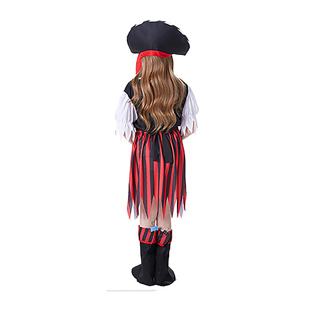 Little Surprise Box Pirates Theme Kids Halloween Costume Dress Up for Girls