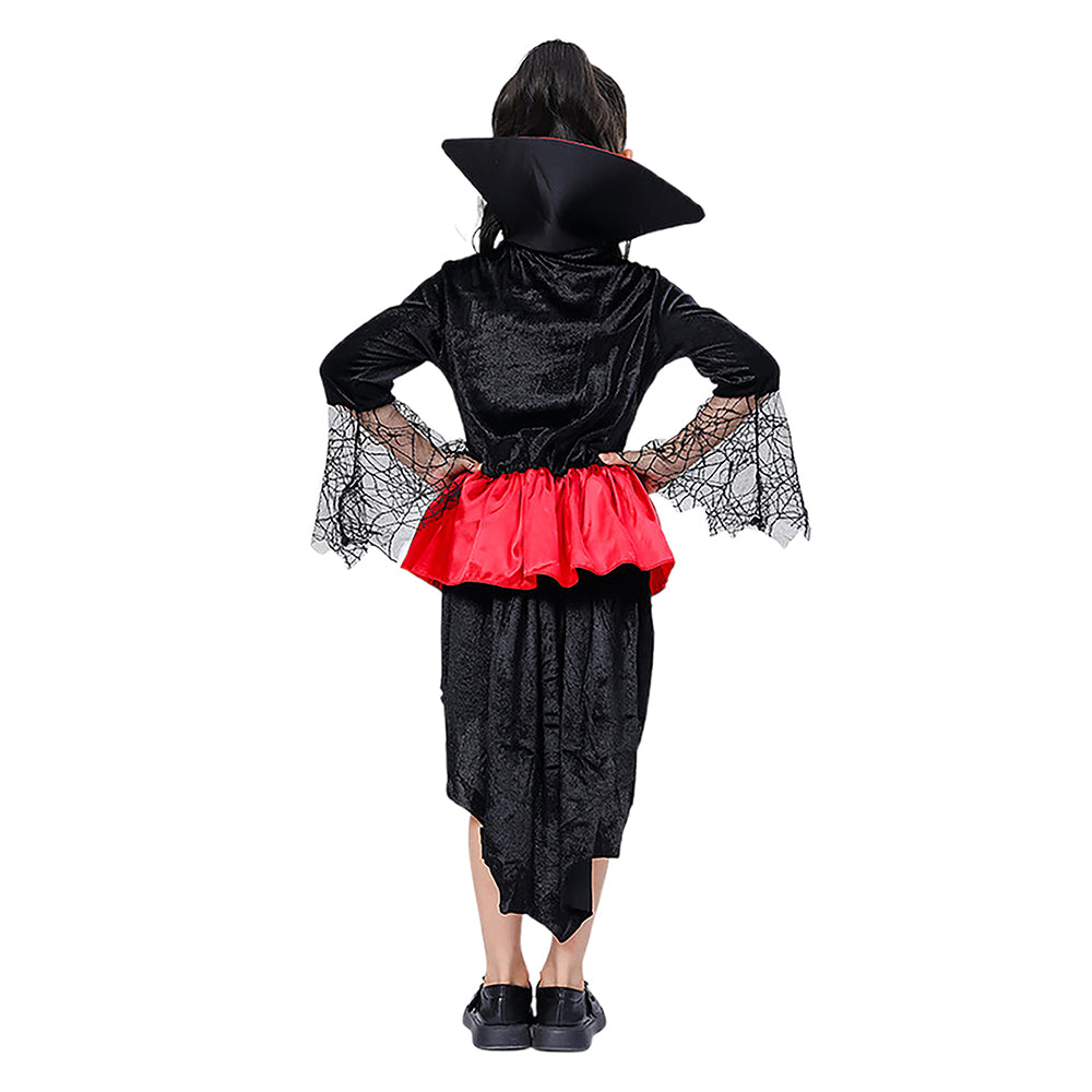 Little Surprise Box Wampire Witch Theme Kids Halloween Costume Dress Up-110