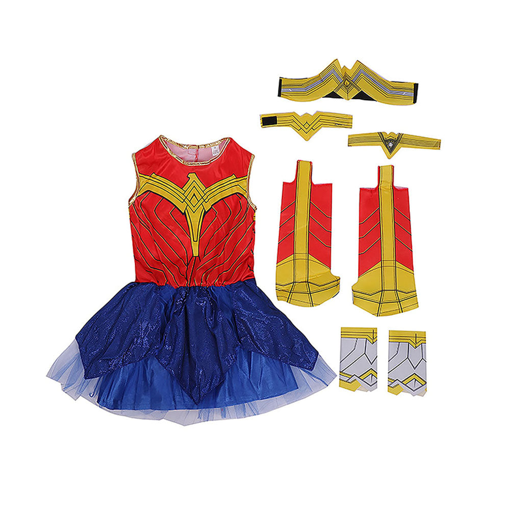 Little Surprise Box Wonder Supergirl Kids Halloween Costume Dress Up