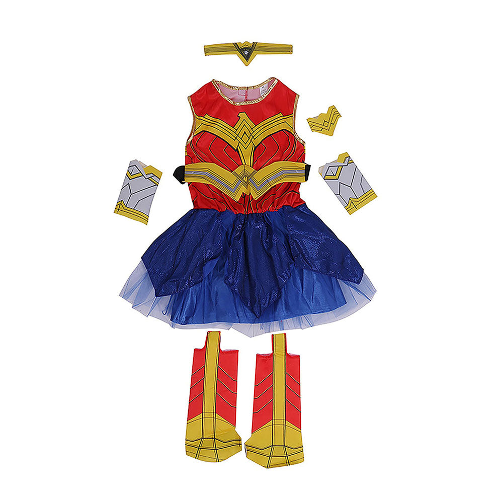 Little Surprise Box Wonder Supergirl Kids Halloween Costume Dress Up