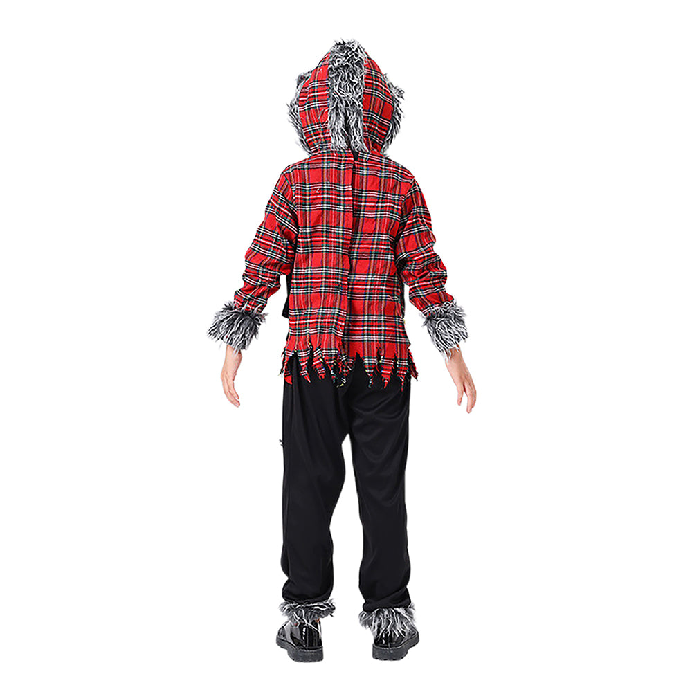 Little Surprise Box Werewolf Theme Kids Halloween Costume Dress Up